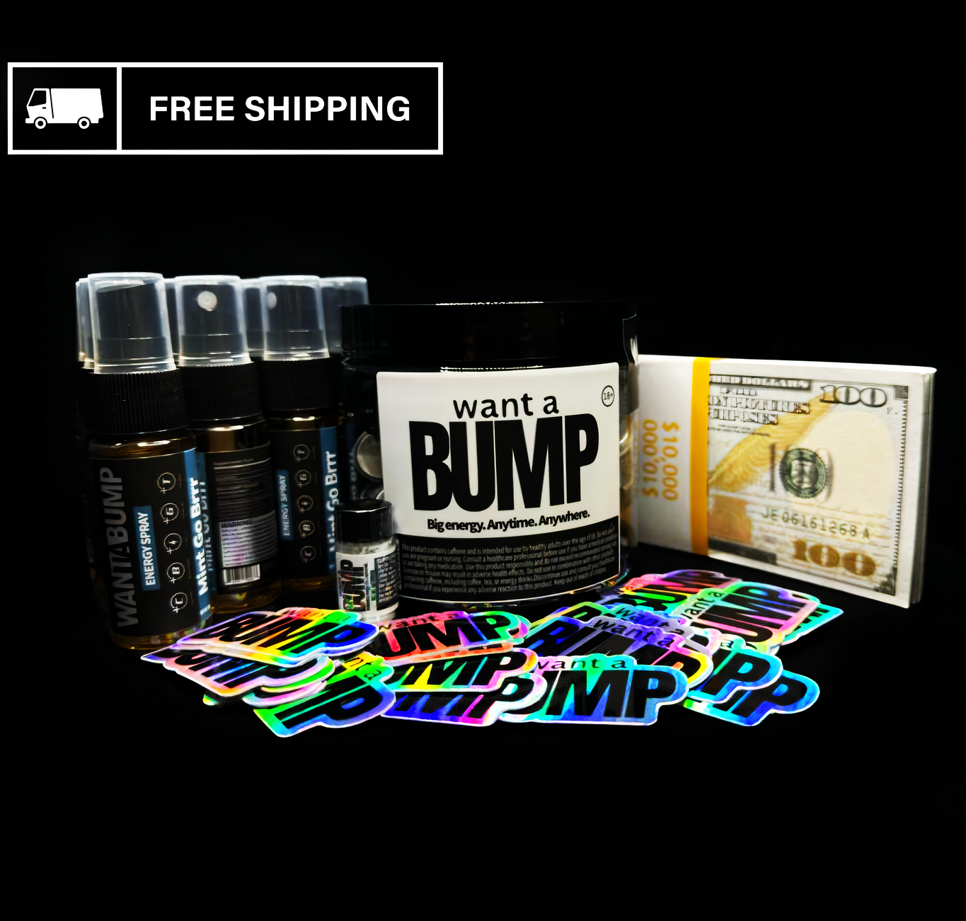 Want A BUMP™- Ballin' Energy Bundle