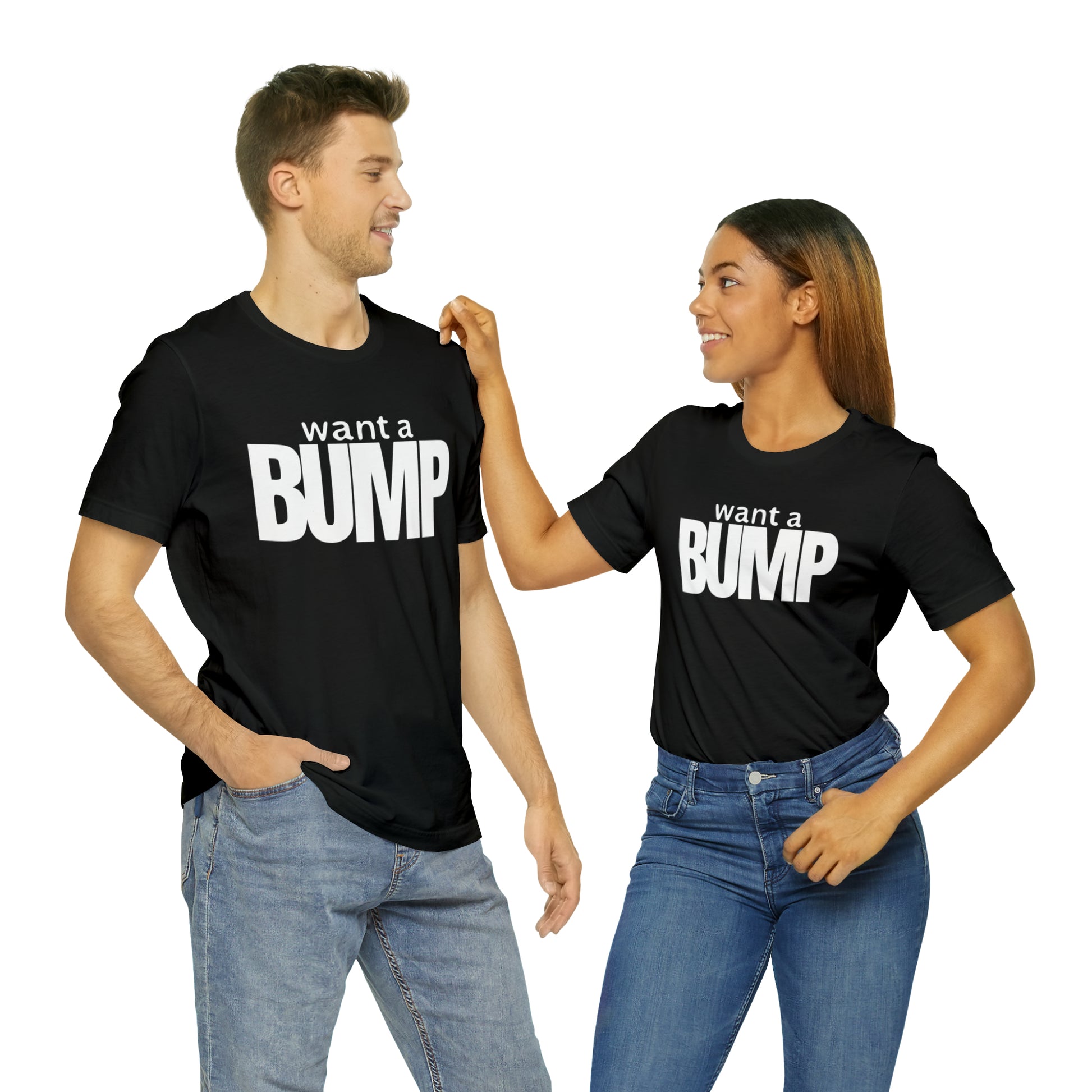 What The Bump Wants The Bump Gets - Maternity Short Sleeve T-Shirt