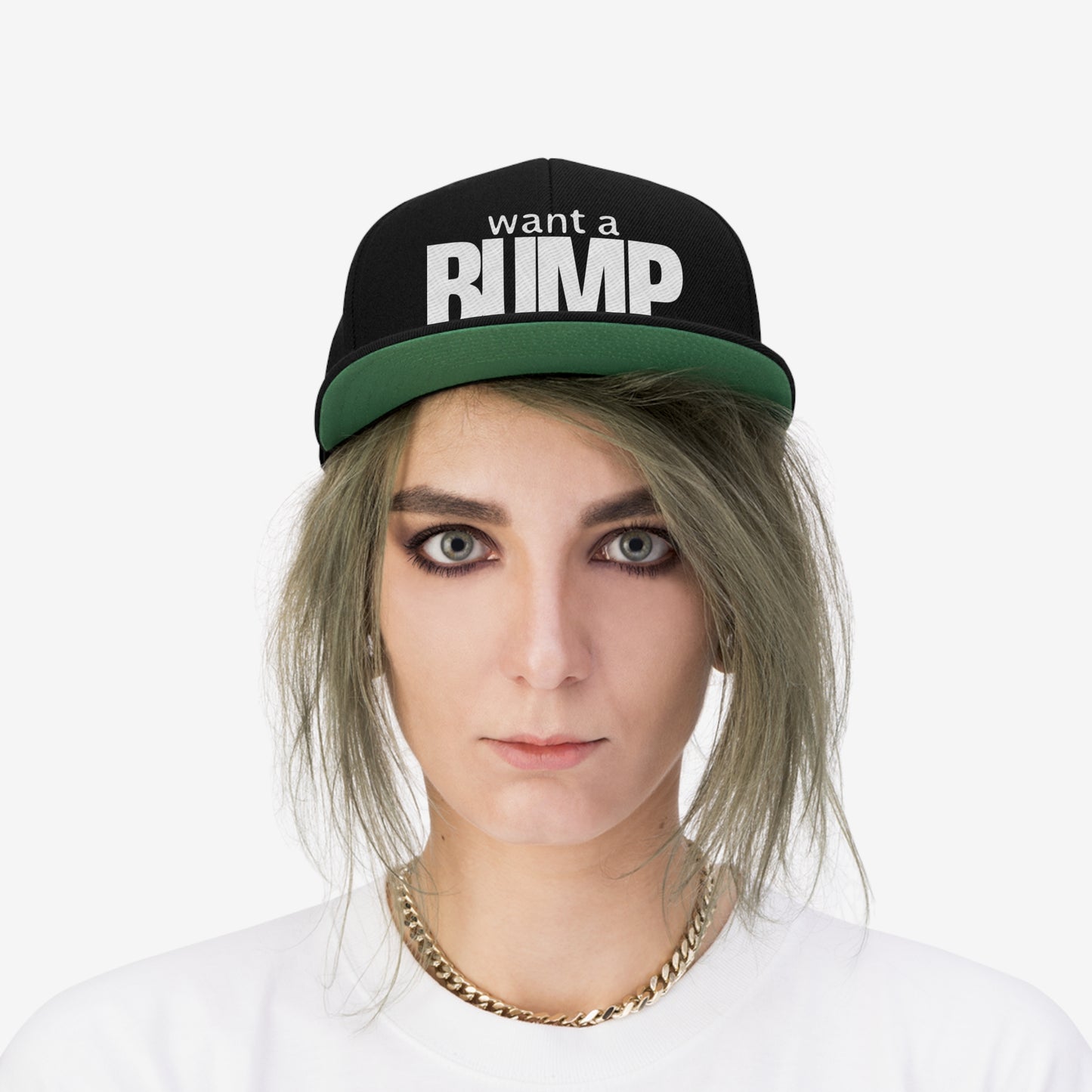 Want A BUMP™ Flat Bill Hat