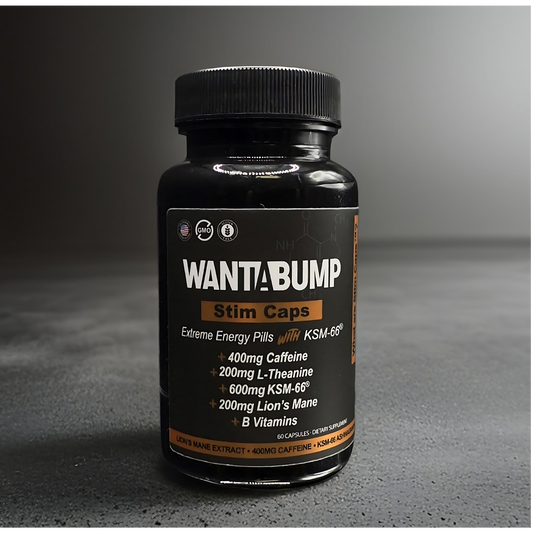 Want A Bump™ Stim Caps - Caffeine Pills